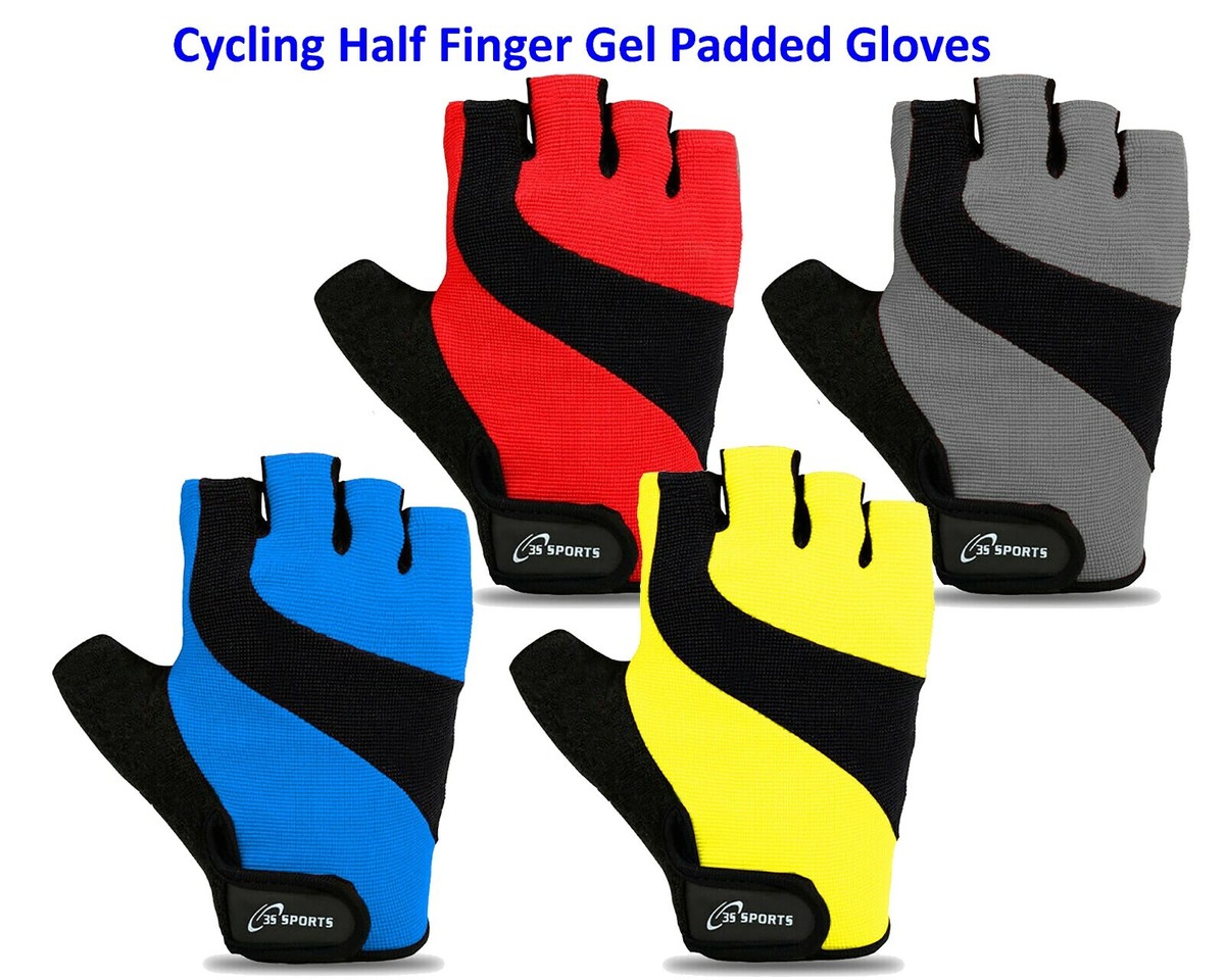 Fingerless Gloves Best Padded Bike Gloves Women's Elite Gel Gloves