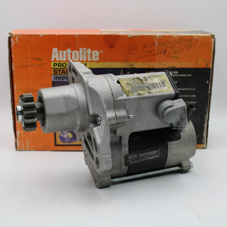 Motor De Arranque Autolite Pro-Tech 17534 95-96 Toyota Camry Rav4 Celica Avalon Foto 2 de 4