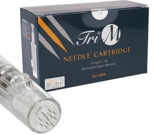 BOMTECH Tri-M 25pcs Refill Cartridges for Skin Treatment Device / Boxed Set - product listing photo