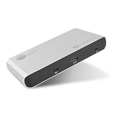 SIIG Thunderbolt 3 Dual DP 4K Video Docking Station with PD - Titan Ridge