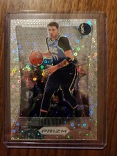 2021 Luka Doncic Prizm FastBreak Silver Disco Prizm Throwback Tribute Flashback