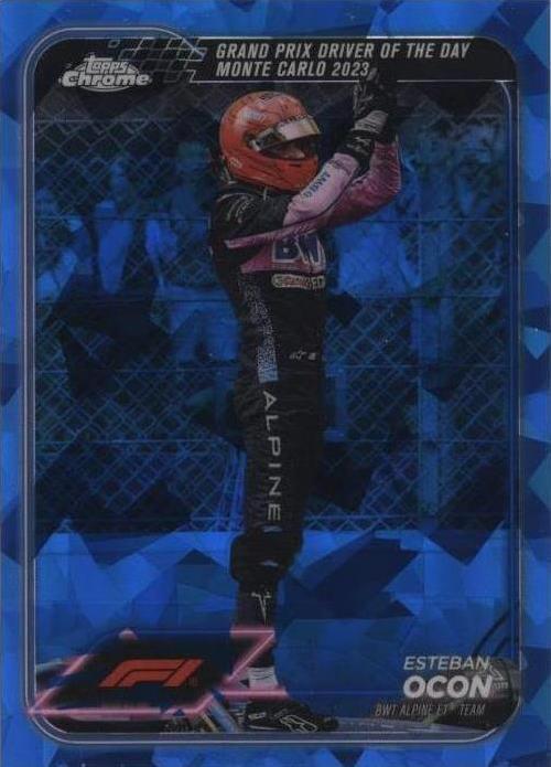 2024 Topps Chrome Sapphire Edition Formula 1 - Esteban Ocon #164 - 1 of 1