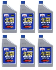 Lucas Oil Hot Rod & Classic Car SAE 10W-30 Motor Oil 1 Qt Bottles Set of 6 10687