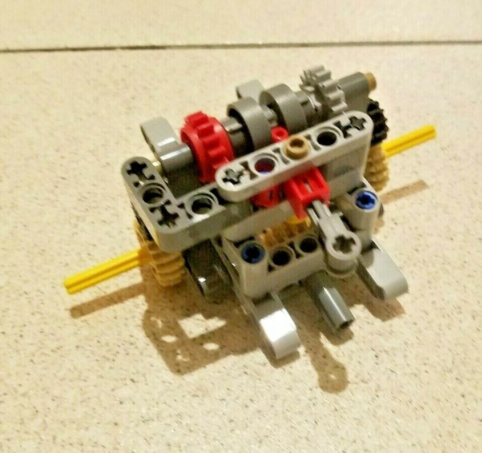 LEGO Technic H type FRAME Locking Differential assembly (assembled) - New parts - Image 2 of 4