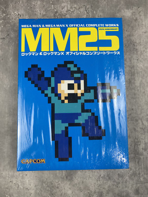MM25 Mega Man & Mega Man X Official Complete Works 25th Anniversary Book Sealed