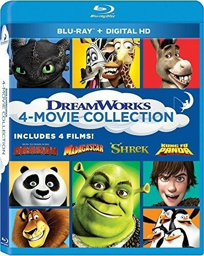 Dreamworks 4-Movie Collection (Blu-ray Disc, 2015