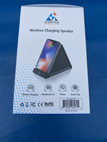 Copia Products Wireless Charging Speakers Bluetooth connection -New - Ships Free - 第 2/3 張圖片