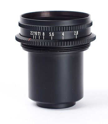Carl Zeiss Jena Tessar 2.8/50mm DDR Black No.10482966