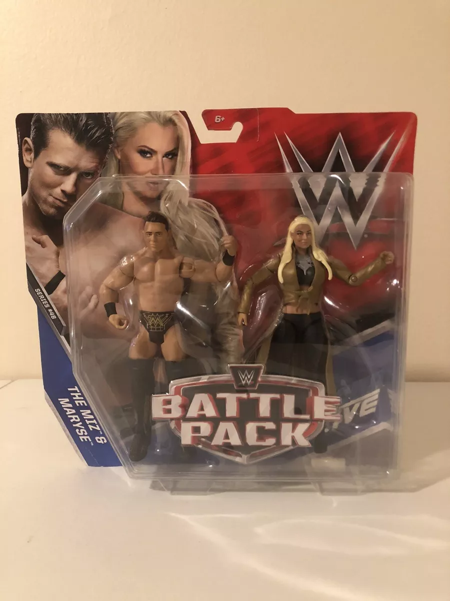 WWE The Miz Maryse Action Figure Smackdown Battle Pack Series 46