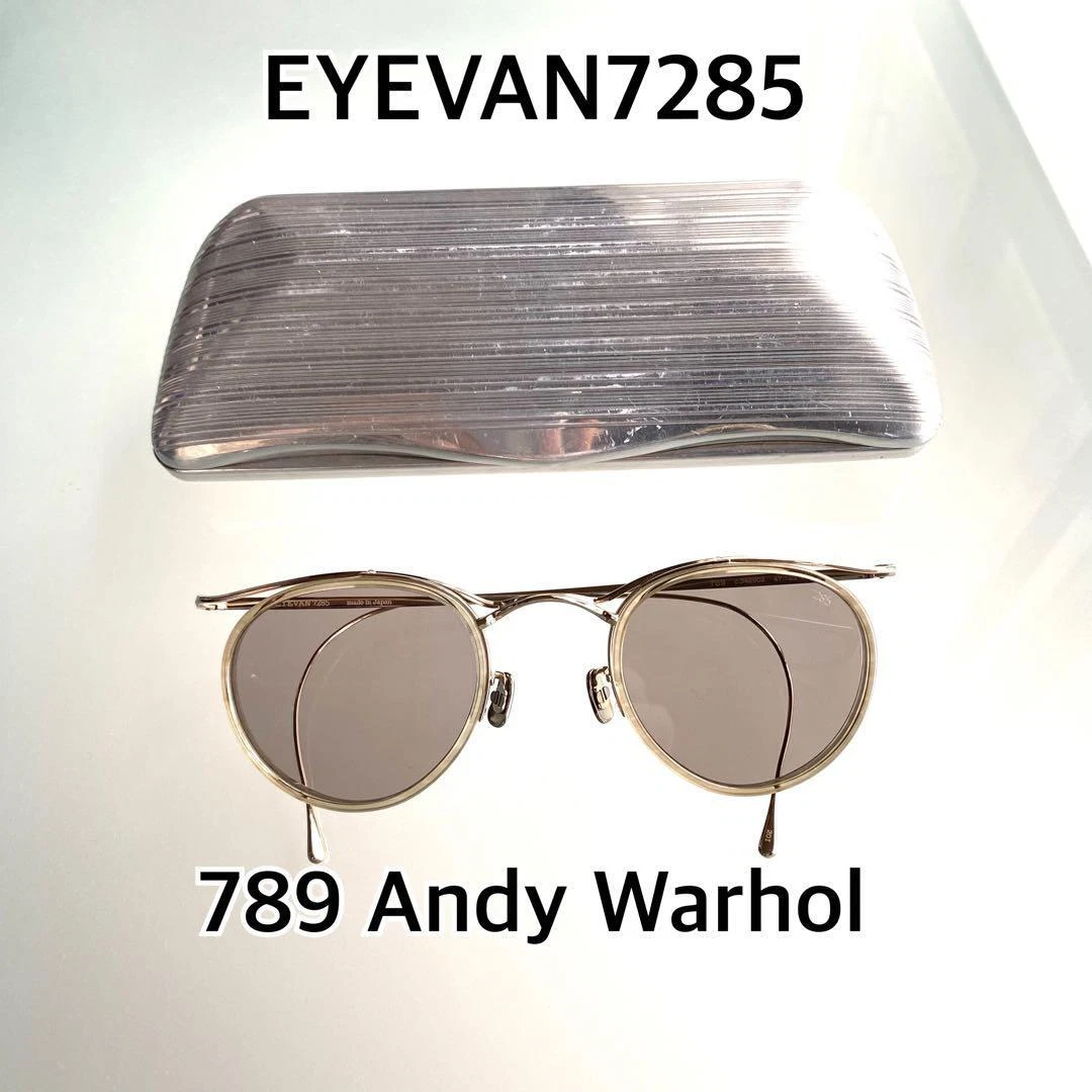 eyevan 7285 #13 Andy Warhol