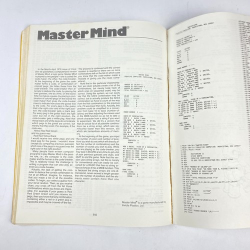 Basic Computer Games Microcomputer Edition Paperback Book 1978 by David H. Ahl - Picture 14 of 18