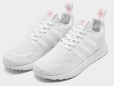 ADIDAS MULTIX LOW LACE-UP SPORTS TRAINERS SNEAKERS WOMEN SHOES WHITE SIZE 10 NEW