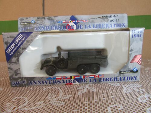 A50 Solido 449422 Dodge WC63 US ARMY 1944 WWII 1:50 + Scatola 1944 1994 - Foto 3 di 24