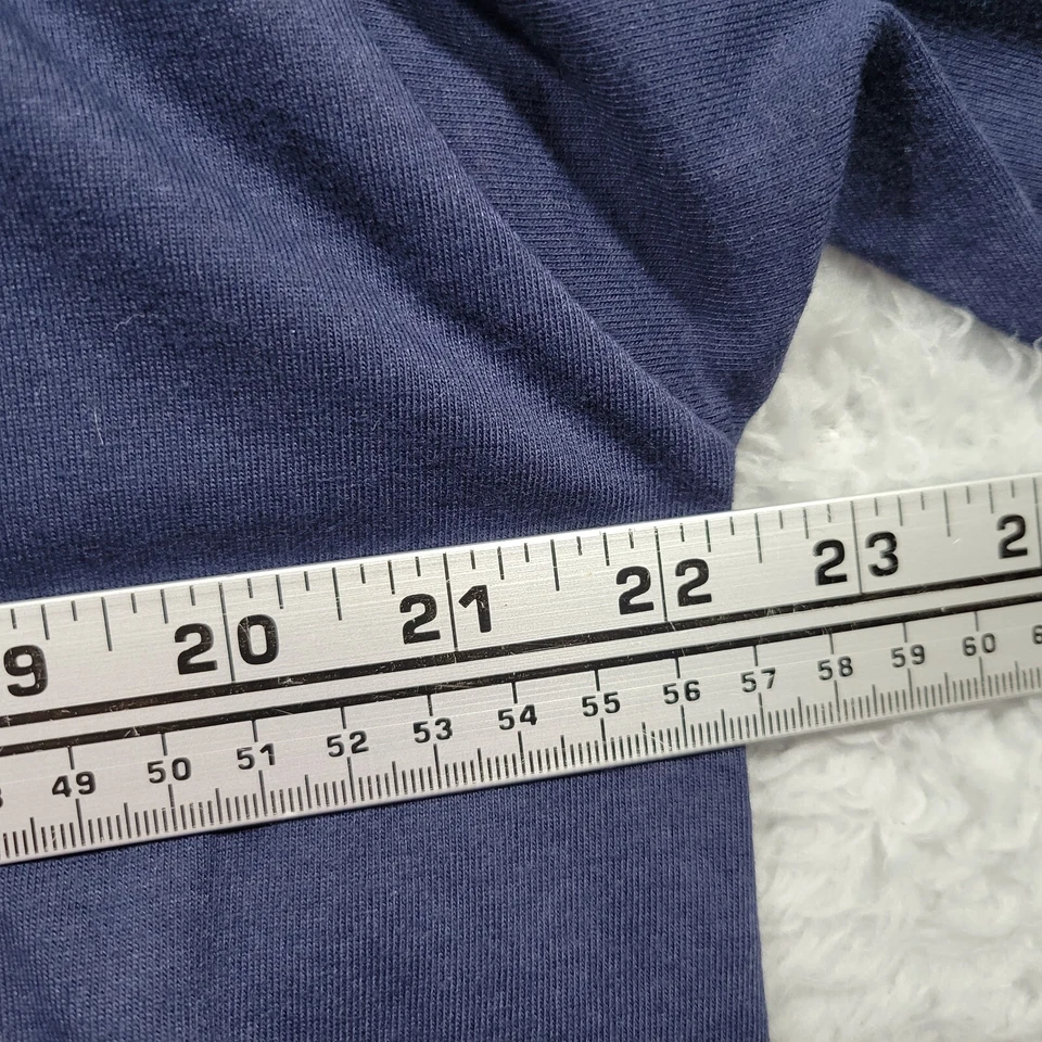 Spalding Polo Shirt Mens Medium Blue Colorblock Logo Short Sleeve Athletic - Image 4 of 4