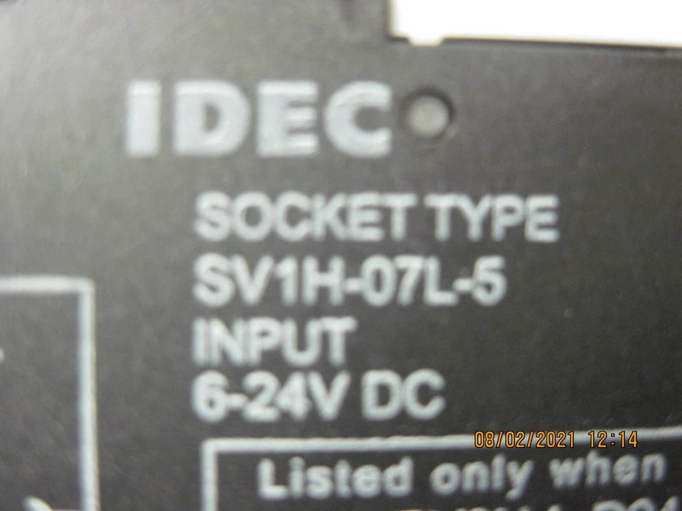 SV1H-07L-5  IDEC  RELAY SOCKET - Image 2 of 3