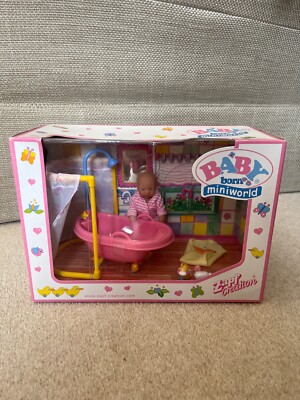 Zapf Creation Baby Born Mini World Bathroom new and boxed