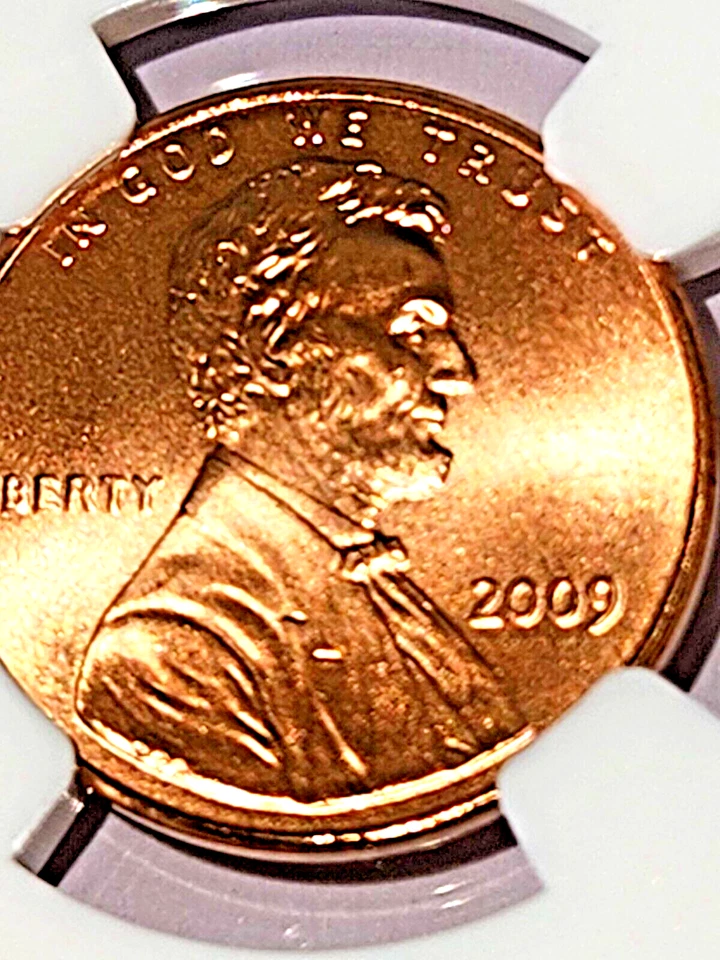 2009 Lincoln Cent SMS Bronze Professional Life NGC MS69 RD! - Image 4 of 4