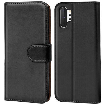 Schutz Hülle Für Samsung Galaxy Note 10 Plus Handy Klapp Tasche Flip Schutzhülle
