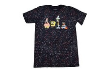 Spongebob Squarepants Mens Firework Splatter ...