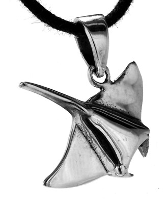 Anhänger Rochen aus 925 Sterling Silber Stingray Stachel Manta Nr. 316