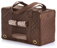 Sherpa Park Tote Pet Carrier Small Brown