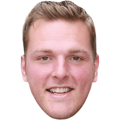 Pat McAfee (Young) Big Head. Larger than life mask.
