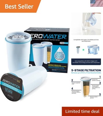 Official Replacement Filter - 5-Stage 0 TDS Filter Replacement - System IAPMO...