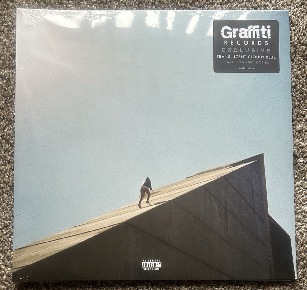 Daniel Caesar - Freudian Translucent Cloudy Blue Colored