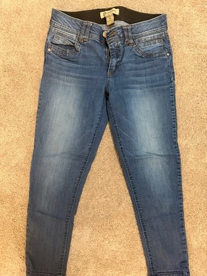 Democracy Ab Technology Straight Leg Jeans Women's Size 8 Blue Denim Pants