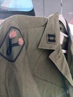 1970's Combat Coat WR POPLIN OG 107 Vietnam Era X Small Airborne — photo 6