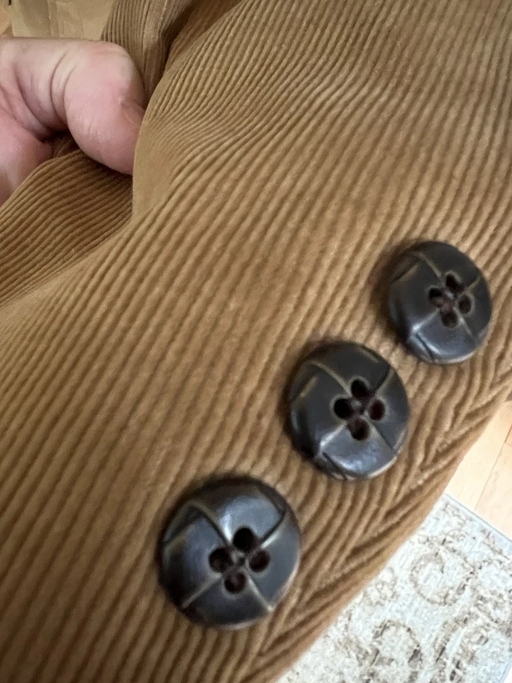 Chaqueta Blazer De Colección Años 70 Levi's Panatela Pana Talla 40L DISCO Abrigo Deportivo Tostado Foto 3 de 4