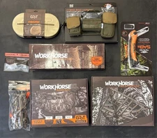 TethrdGrit XL Saddle Bottomlands XL Platform Workhorse Stick Combo Package 2 New