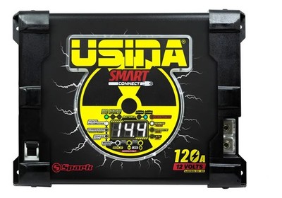 Usina Smart Connect 120A / Digitales Bivolt Kfz-Netzteil mit Voltmeter