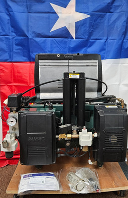 RamVac Osprey OSP22B Dental Dentistry Oil-Free Air Compressor System