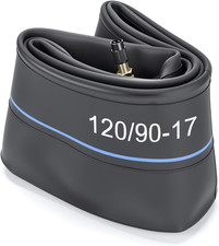 Inner Tube 120/90-17 TR4 Straight Valve Stem, Fits Multiple Tire Sizes