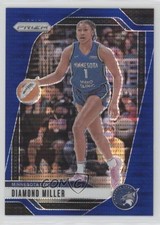 2024 Panini Prizm WNBA Blue Pulsar Prizm 143/199 Diamond Miller #63 13c5