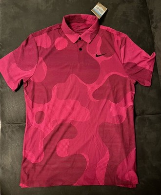 Nike Dri Fit Golf ADV Tour Herren Polo Shirt Camo Gr.M NEU