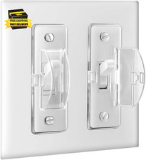 Switch Guard - Light Switch Cover Guard - Childproof - Clear 1Pc                