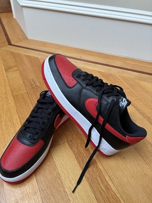 Nike Air Force 1 Mid Black Red CrowdStrike Men's Size 13