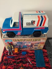 Evel Knevel Canyon Rig Set With Rare Figure!