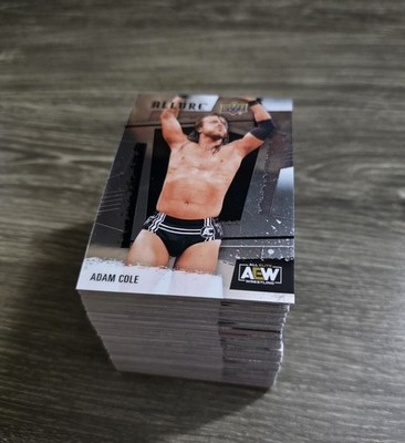 COMPLETE BASE SET OF AEW Allure Upper Deck 2022 CARDS 1 - 100 STING MJF CM PUNK+