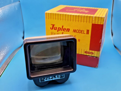 Vintage Juplen Model II  2'' X 2'' Slide Viewer with Original Box!!