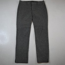 Banana Republic 4 Gray Woven Sloan Skinny Ankle Dress Womens Pants