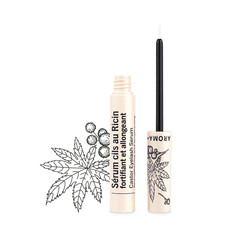 Aroma-Zone Sérum cils fortifiant au Ricin BIO nourrissant super efficace - 6 ML