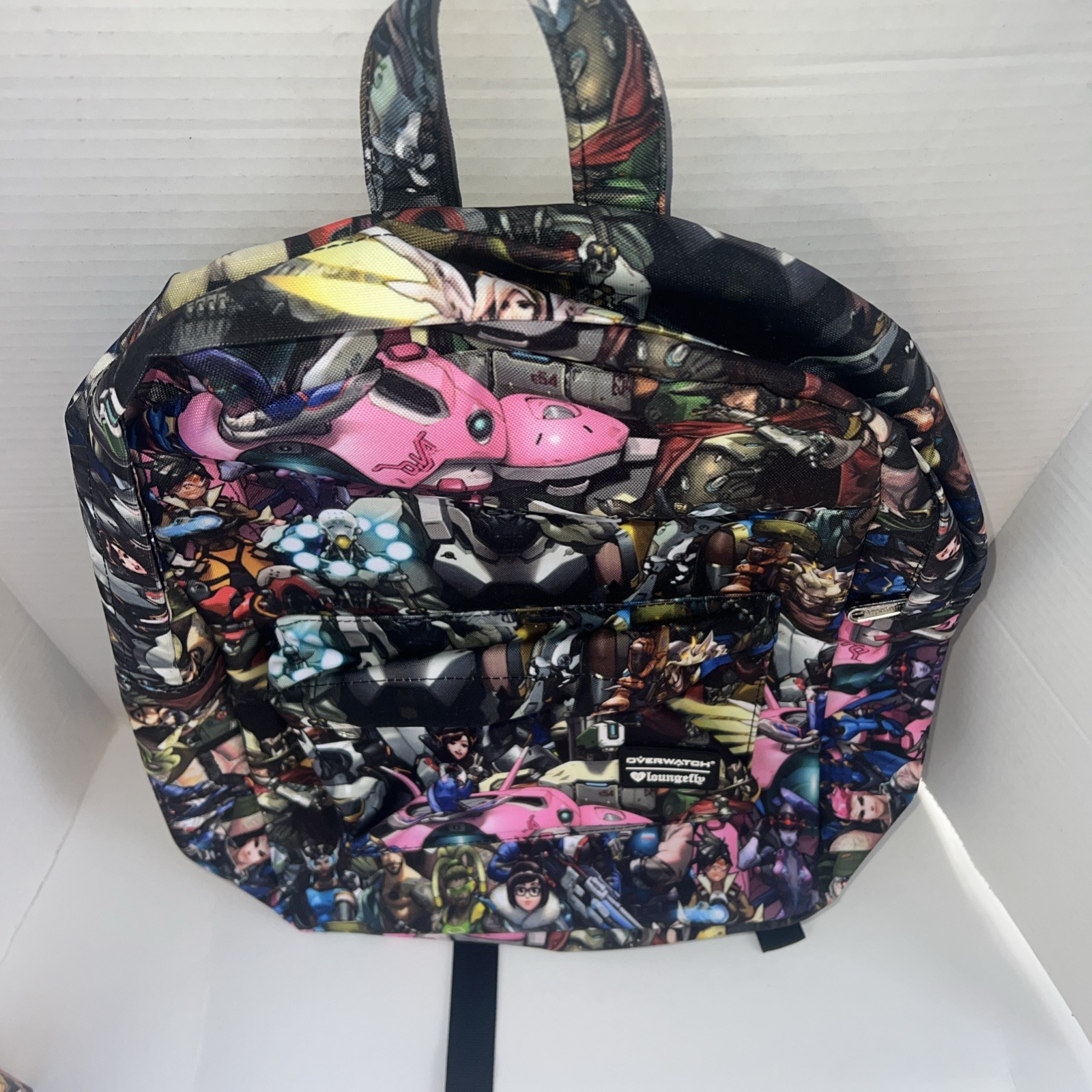 Loungefly Backpack Overwatch Character Collage Al… - image 3