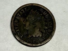 1864 bronze INDIAN HEAD Cent. Civil War era. Good-VG, porous, crusty. #m37