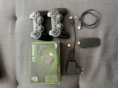 20000+ 4K TV Video Game Stick Retro Gaming Konsole mit 2 Wireless Controller DE