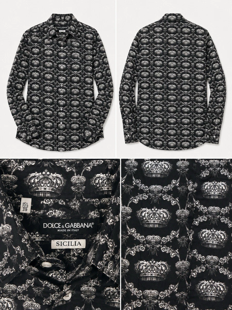 エ*ー様 DOLCE & GABBANA GOLD 長袖シャツ サイズ41 Dolce&Gabbana Gold Shirts for Men for sale | eBay