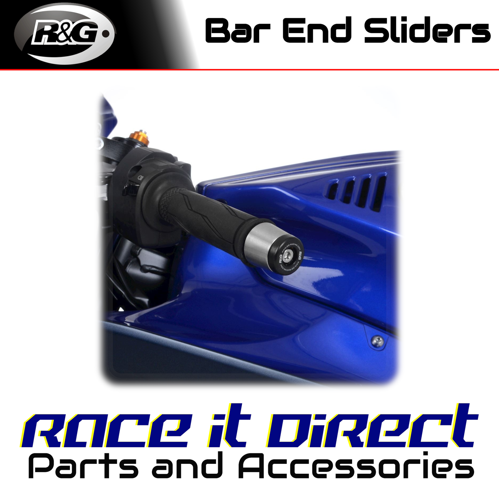 Bar End Sliders for Yamaha R7 2022-2025 R&G