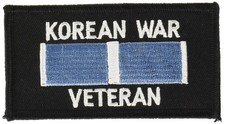 EagleEmblems PM0271 Patch-Korea,WAR Veteran 4x2.125'' ,Figurines